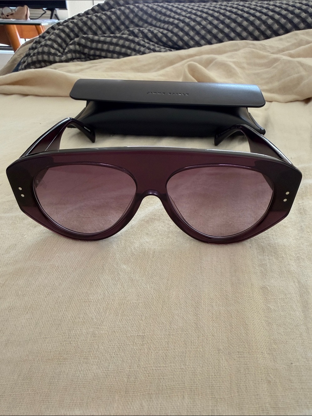 Jimmy Fairly Paris The Halo Sunglasses - New Never Worn